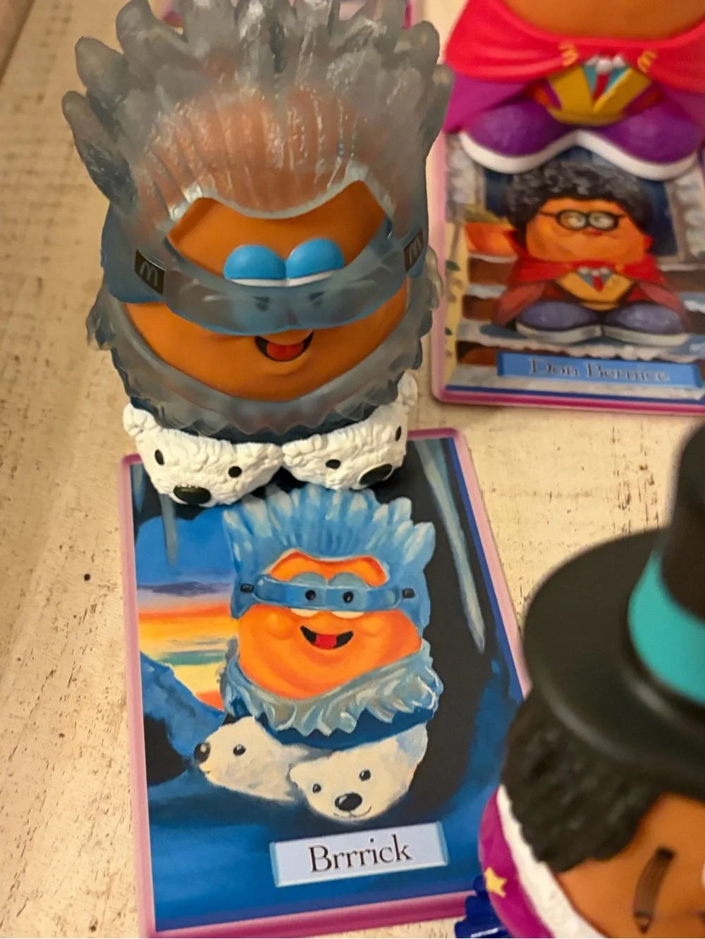McDonald's McNugget Buddies Collectible Box Set - Blue & Yellow Packaging